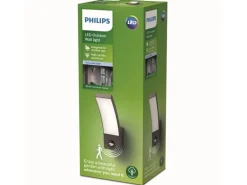 Philips Wandleuchte Splay, 12 W, 1100 lm, 4000 K, Anthrazit, BWM