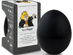 PiepEi Küchentimer Singende Eieruhr Rock, Schwarz