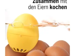 PiepEi Küchentimer Singende Eieruhr 60er, Rosa
