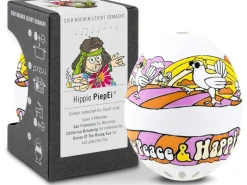 PiepEi Küchentimer Singende Eieruhr Hippie, Mehrfarbig