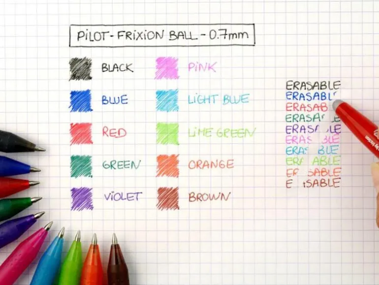 Pilot Rollerball Frixion ball 0.7 mm, Blau