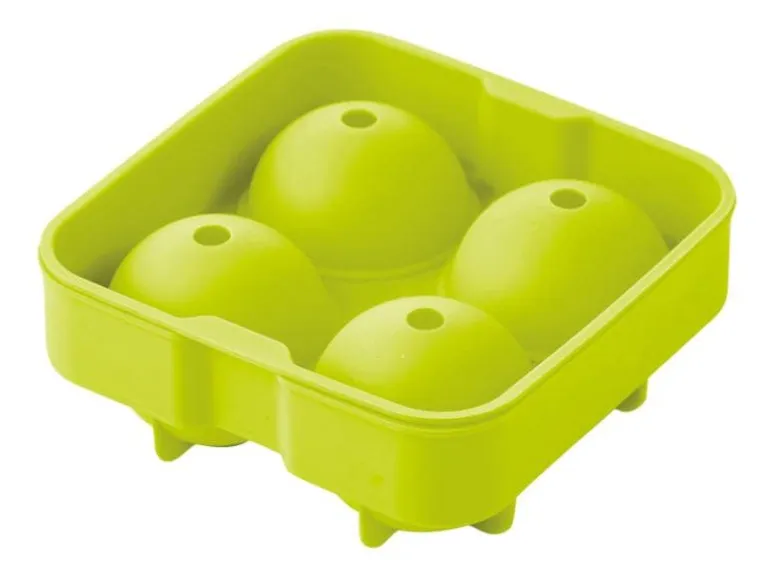 point virgule Eiswürfelform Cocktail gross Grün