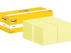 Post-it Notizzettel 3M, 76 x 76 mm, 18+6 Blöcke, Gelb