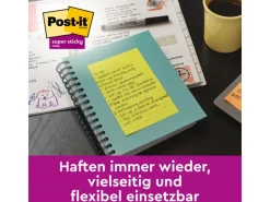 Post-it Notizzettel Post-it Super Sticky 20.3 cm x 15.3 cm, 6 Blöcke