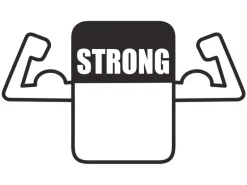 Post-it Page Marker Post-it Index Strong 4 x 10 Stück, 16 x 38 mm