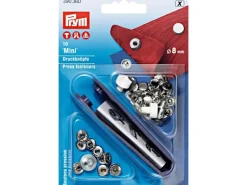 Prym Druckknöpfe Mini 8 mm, 10 Stück