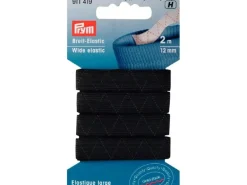 Prym Elastikband Standard 12 mm, Schwarz