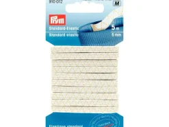 Prym Elastikband Standard 5 m, Weiss