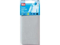 Prym Flickstoff 12 x 45 cm, aufbügelbar, Hellgrau