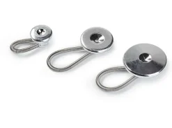 Prym Knopf mit Schlaufe Silber