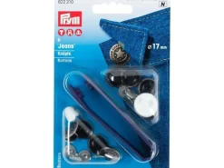 Prym Knöpfe American Star 17 mm, 8 Stück