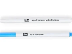 Prym Trick-Marker Aqua türkis / weiss 2 Stk., wasserlöslich