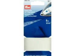 Prym Vlies Trägerpapier Saum 38 mm, Weiss