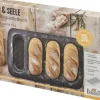 RBV Birkmann Brot-Backform Baguette Mini 4 Mulden