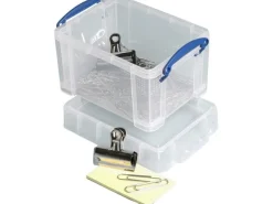 Really Useful Box Aufbewahrungsbox 1.6 Liter, Transparent
