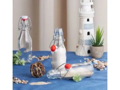 relaxdays Einmachflasche mit Bügelverschluss 250 ml, 24 Stück