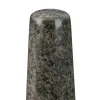 relaxdays Mörser mit Stössel 16 cm, Granit