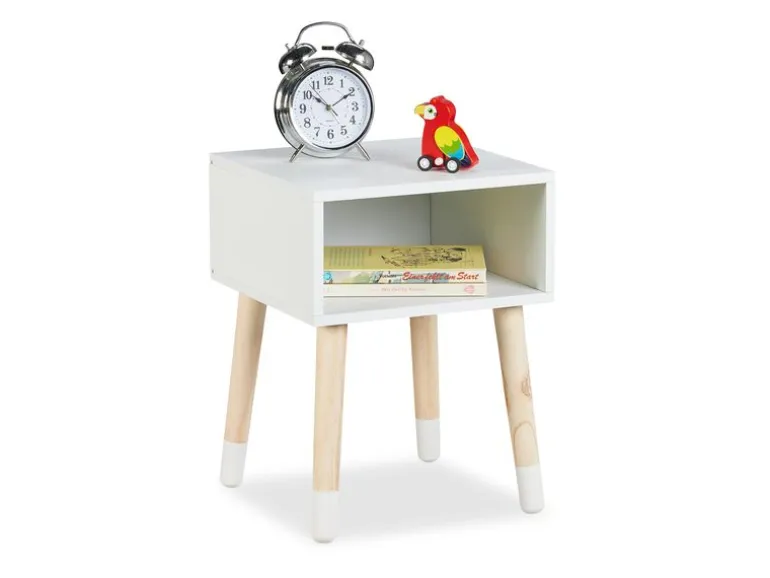 relaxdays Nachttisch für Kinder 30 x 40 cm