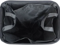 relaxdays Recyclingtasche 100 L Schwarz