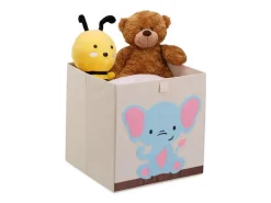 relaxdays Spielzeugbox Elefant