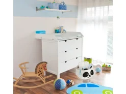 relaxdays Spielzeugkorb Filz Panda