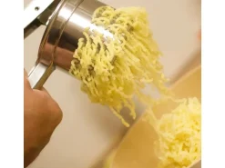 relaxdays Spätzle- und Kartoffelpresse Silber
