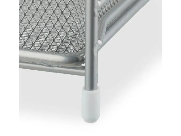 relaxdays Unterschrank-Organizer Weiss/Silber