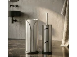 relaxdays WC-Set Silber