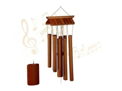 relaxdays Windspiel Tempel 62 cm