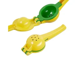 relaxdays Zitruspresse manuell 2 in 1 Gelb