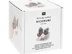 Rico Design Osterbastelset Häkeln Ricorumi Osterkörbchen, Grau