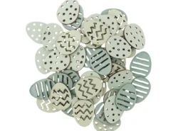 Rico Design Streudeko Ostereier 48 Stück, Mint