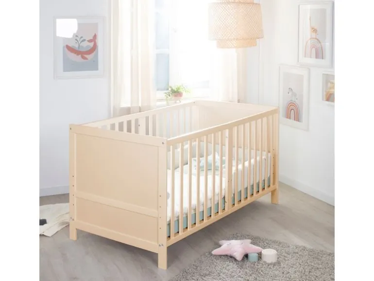 roba Babybett Kombi Easy Sleep Natur, 70 x 140 cm
