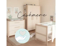 roba Babybett Kombi-Kinderbett Momo, Beige