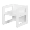 roba Kindersitzgruppe 3in1 Holz Weiss