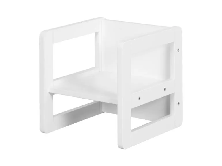 roba Kindersitzgruppe 3in1 Holz Weiss