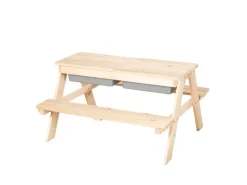 roba Spielen Massivholz mit Spielwannen natur