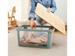 Rotho Babydesign Spielzeugbox PINA 45 l Sage Green