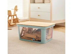 Rotho Babydesign Spielzeugbox PINA 45 l Sage Green