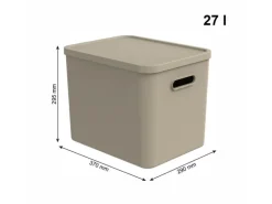 Rotho Babydesign Spielzeugbox KAYO L Cappuccino