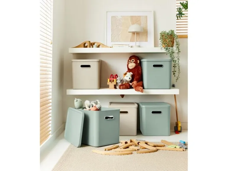 Rotho Babydesign Spielzeugbox KAYO L Sage Green