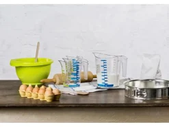 Rotho Messbecher Domino Dekor 1.5 dl, Transparent