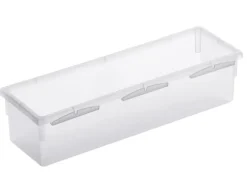 Rotho Ordnungssystem Basic 23 x 8 cm Transparent