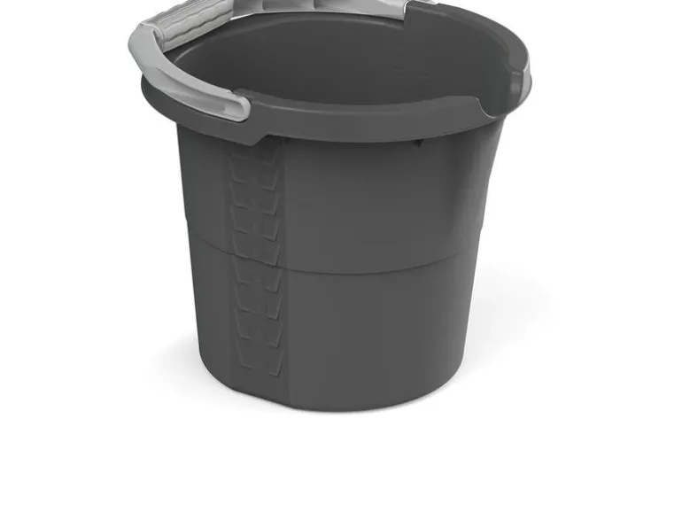 Rotho Putzeimer Daily 10 l, Anthrazit
