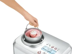 Sage Glacemaschine Smart Scoop 1 l, Silber