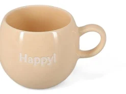 Salt & Pepper Tasse 420 ml, Beige, Happy