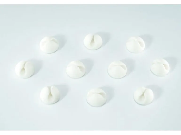 Schönenberger Beans Kabelhalterungen, Ø 15 mm, Weiss