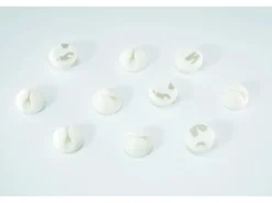 Schönenberger Beans Kabelhalterungen, Ø 15 mm, Weiss
