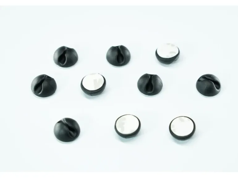 Schönenberger Beans Kabelhalterungen, Ø 15 mm, Schwarz