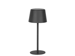 Schönenberger Tischleuchte Umbo Schewarz Solar/USB-C